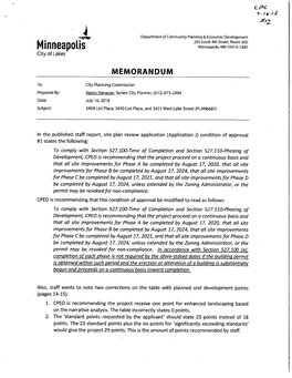 Calhoun Towers Public Comments