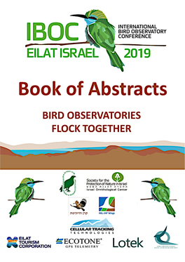 International Bird Observatory Conference Eilat 2019 Abstracts