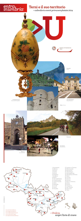 Terni E Il Suo Territorio > Calendario Eventi Primavera/Estate 2014