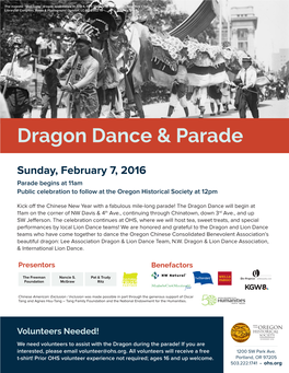 Dragon Dance & Parade