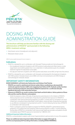 PERJETA Dosing and Administration Guide