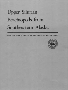 Upper Silurian Brachiopods from Southeastern Alaska