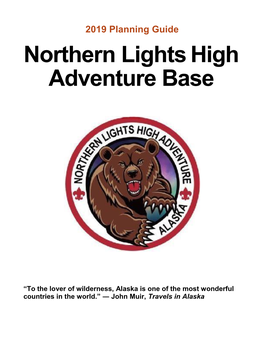 Northern Lights High Adventure Base