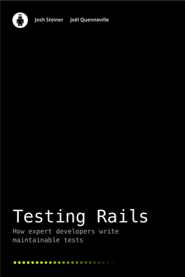 Testing Rails