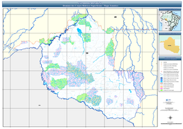 ESTADO DE RONDÔNIA Domínio Dos Corpos Hídricos Superficiais - Mapa Temático