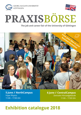 PRAXISBÖRSE the Job and Career Fair of the University of Göttingen