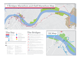 7 Bridges Marathon and Half Marathon Map 5K Map the Bridges The