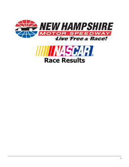 Race Results