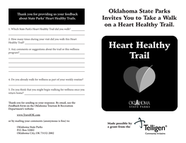 Oklahoma State Parks Invites You to Take a Walk on A