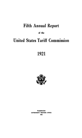 FY 1921 Annual Report