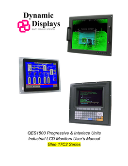 Color TFT LCD Users Manual