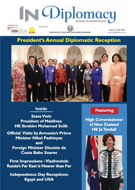 President's Annual Diplomatic Reception