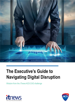 The Executive's Guide to Navigating Digital Disruption