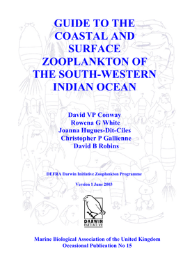 Guide to the Coastal and Surface Zooplankton of the South-Western Indian Ocean