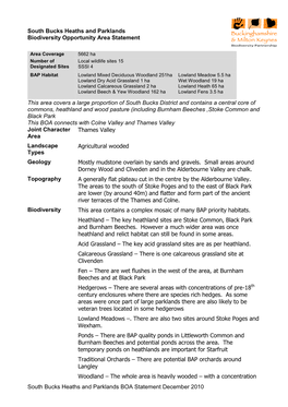 Opportunity Mapping Local Consultation Procedure