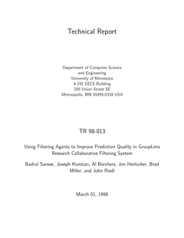 Technical Report