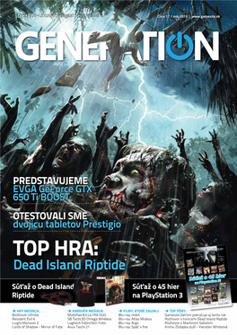 TOP HRA: Súťaž S Portálom Dead Island Riptide