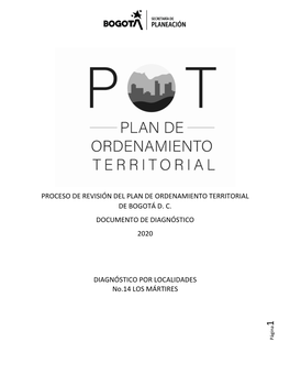 Proceso De Revisión Del Plan De Ordenamiento Territorial De Bogotá D. C. Documento De Diagnóstico 2020 Diagnóstico Por