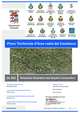 Piano Territoriale D'area Vasta Del Casalasco