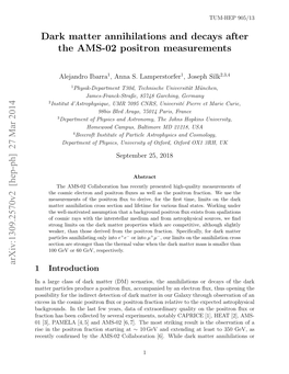 Dark Matter Annihilations and Decays After the AMS-02 Positron Measurements