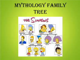 Mythology Family Tree