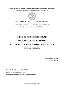 The Endocannabinoid Enzyme