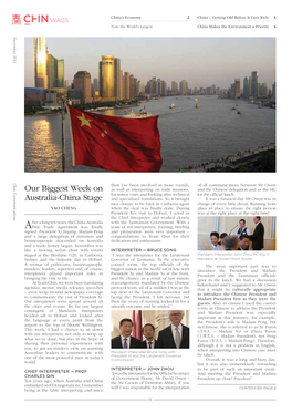 Chinwags December 2014: Our Biggest Week on Australia-China