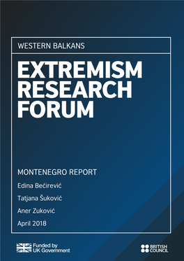 Western Balkans Montenegro Report