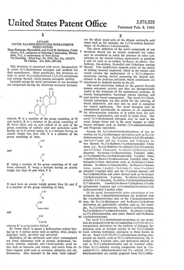 United States Patent Office Patenied Feb