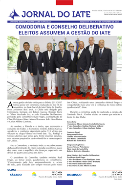 Comodoria E Conselho Deliberativo Eleitos Assumem a Gestão Do Iate