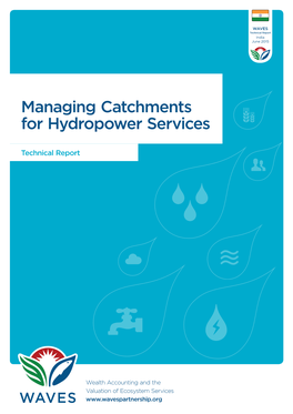 Managing Catchments for Hydropower Services