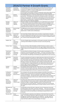 2014/15 Partner 4 Growth Grants