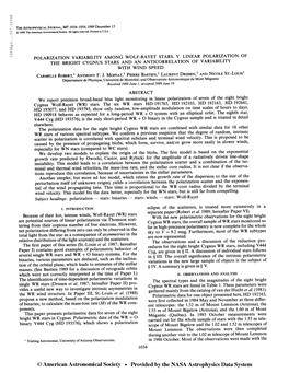 198 9Apj. . . 347.1034R the Astrophysical Journal, 347:1034