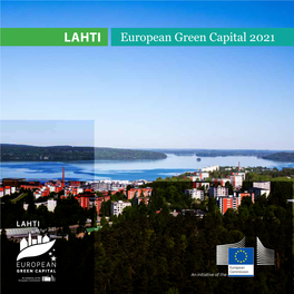 Check out the Lahti – European Green Capital 2021 Brochure