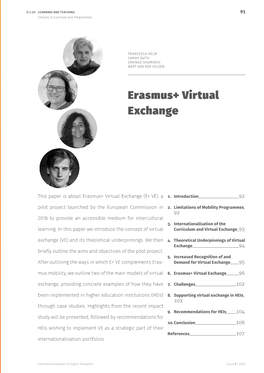 Erasmus+ Virtual Exchange