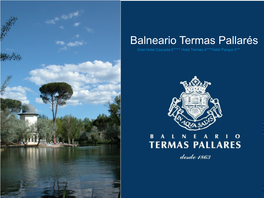 Balneario Termas Pallarés