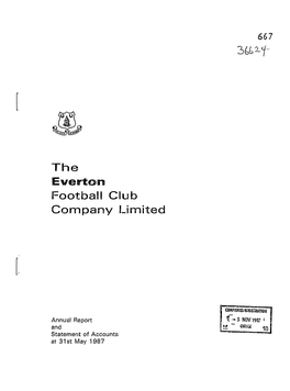 Annual Report 1987