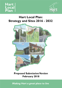The Hart Local Plan Strategy and Sites 2016-2032