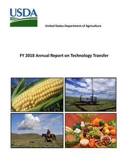 FY 2018 Annual Report on Technology Transfer