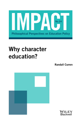 Why Character Education?