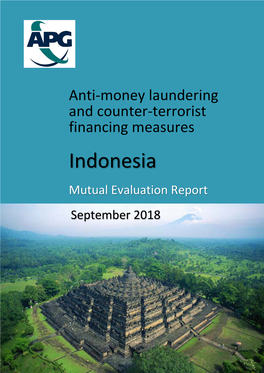 APG Mutual Evaluation Report Indonesia