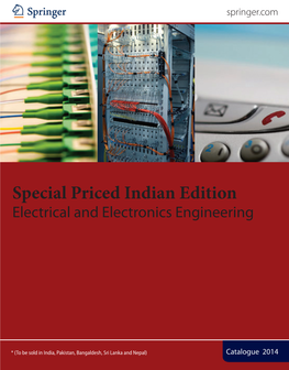 Special Priced Indian Edition Electrical and Electronics Engineering