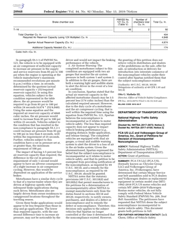 Federal Register/Vol. 84, No. 92/Monday, May 13, 2019/Notices