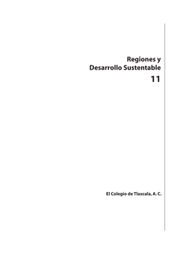 Regiones Y Desarrollo Sustentable 11