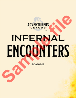 Infernal Encounters