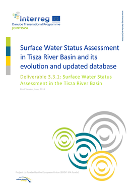 Surface Water Status Assessment in Tisza River Basin and Its