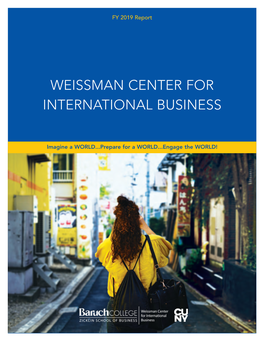 Weissman Center for International Business