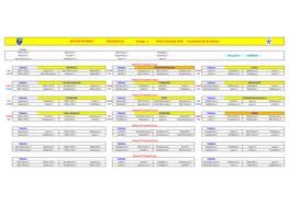 SECTEUR DE NANCY PLATEAUX U11 Groupe : C Phase Printemps 2018 2 Rencontres De 25 Minutes