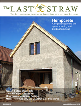 Hempcrete a Beginners Guide to This Up-And-Coming Wall- Building Technique
