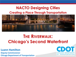 The Riverwalk: Chicago's Second Waterfront (PDF)